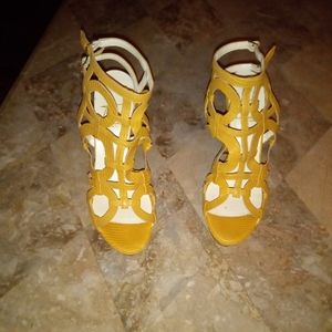 Designer Abel Munoz Genuine Italian Leather Stilletos Heels Sandals EU 40 US 7